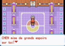 une photo d'Ã©cran de Pokemon Vert Feuille sur Nintendo Game Boy Advance